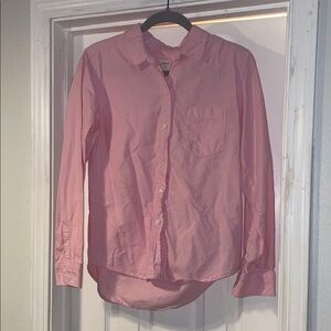 EUC Universal Thread pink cotton poplin shirt